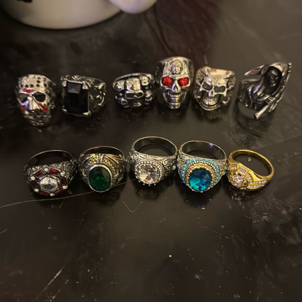 Men’s Rings. Assorted sizes 7-12